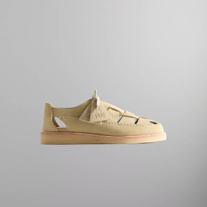 Beige Men Kith 8th St by Ronnie Fieg for Clarks Originals Ridgevale Sandals | 5426-TZPDJ
