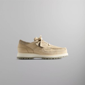 Beige Men Kith 8th St by Ronnie Fieg for Clarks Originals Sunderland Sneakers | 5293-BDLGT