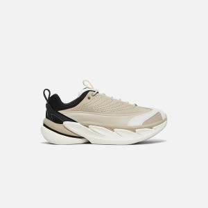 Beige Men Kith HOKA Elevon X Sneakers | 4086-UHNGC