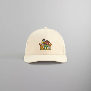 Beige Men Kith for Sesame Street Aaron Cap | 2473-WHFXL