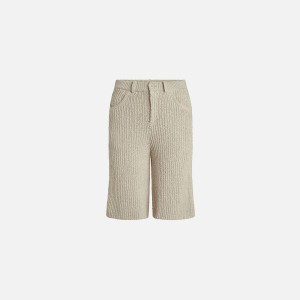 Beige Women Kith Aya Muse Caes Shorts | 3910-WUYCX