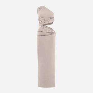 Beige Women Kith JADE Yana Dress | 7641-FETAI