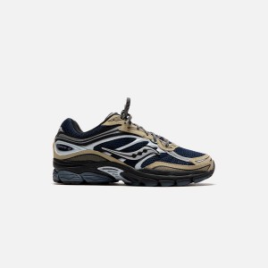 Beige / Blue Men Kith Saucony Progrid Omni 9 Sneakers | 9718-FXJDT