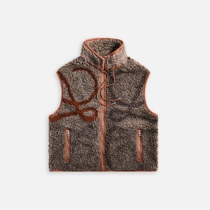 Beige / Khaki / Green Men Kith Loewe Vest Vest | 0516-IXATF