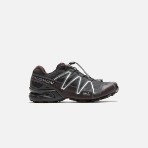 Black Coffee Men Kith Salomon Speedcross 3 GTX Sneakers | 0162-JIFBY