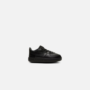 Black Kids' Kith Nike Crib Air Force 1 Sneakers | 4382-RCWXI