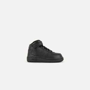 Black Kids' Kith Nike Toddler Air Force 1 Mid Sneakers | 5073-YMXIT