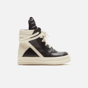 Black Kids' Kith Rick Owens Baby Geobasket Sneakers | 1390-ZJPAG