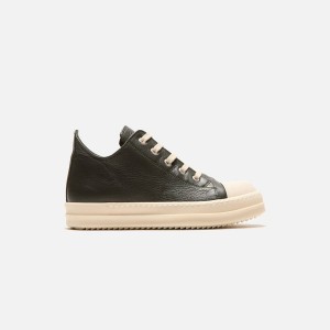 Black Kids' Kith Rick Owens Scarpe Pelle Low Sneakers | 3201-PEYIN