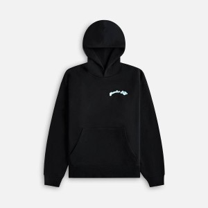 Black Men Kith Awake NY Twill Logo Hoodie | 9230-CZBTF