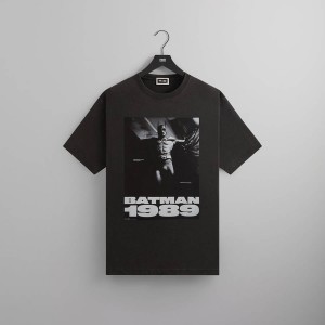 Black Men Kith Batman | 1989 Justice Vintage T-Shirt | 4367-STAVX