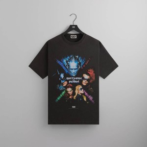 Black Men Kith Batman | Batman and Robin Vintage T-Shirt | 5740-KRUFC