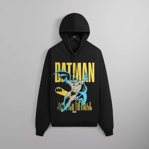 Black Men Kith Batman | Classic Vintage Nelson Hoodie Sweatshirts | 6584-FPCTS