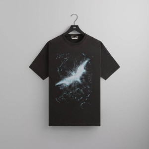 Black Men Kith Batman | Dark Knight ADV Vintage T-Shirt | 6127-OFPQN