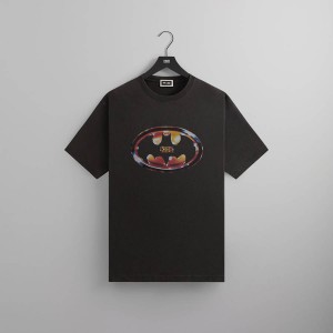 Black Men Kith Batman | Logo Vintage Shirts | 7213-BHVOX