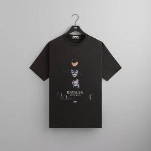 Black Men Kith Batman | Returns Vintage T-Shirt | 9250-LUMYQ