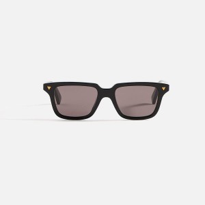 Black Men Kith Bottega Veneta Rectangular Frames Sunglasses | 9487-HGXJD