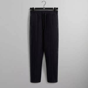 Black Men Kith Bryson Panelled Sweat Pants | 7965-VKAQC