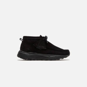 Black Men Kith Clarks Wallabee Eden Boots | 4173-FPZXA
