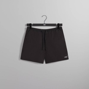 Black Men Kith Collins Swim Shorts | 5370-SWTJZ