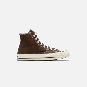Black Men Kith Converse Chuck 70 Vintage Canvas High Sneakers | 0285-GPTNL