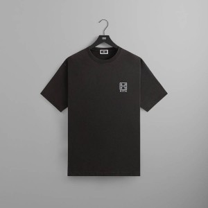 Black Men Kith Cycling Palette Vintage T-Shirt | 3450-MHDBZ