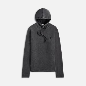 Black Men Kith Daily Paper Zawadi Rib Hoodie | 9801-OYZWT