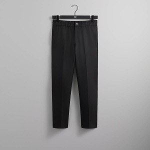 Black Men Kith Double Weave Chatham Pants | 2174-LWXMH