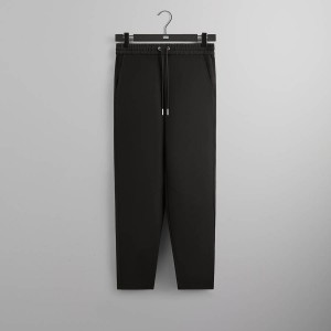 Black Men Kith Double Weave Elmhurst Pants | 4368-GAXDS