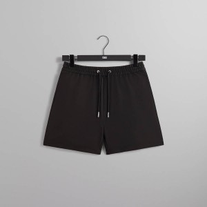 Black Men Kith Double Weave Fairfax Shorts | 9650-IOWGF