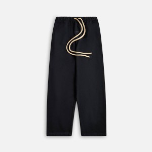 Black Men Kith Essentials Heavy Fleece Relaxed Sweat Pants | 7691-QYFKP