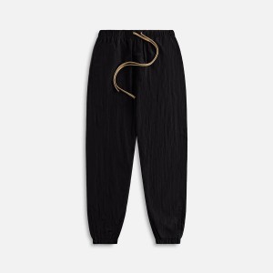 Black Men Kith Essentials Ripstop Track Pants | 5847-YZSTQ