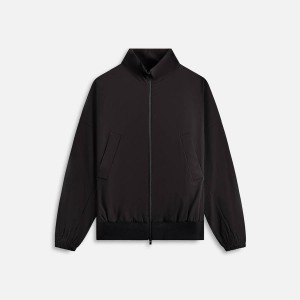Black Men Kith Fear of God High Neck Vented Track Jackets | 0754-BQDNM