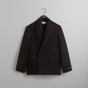 Black Men Kith Felted Jersey Julius Blazer Jackets | 8713-ZKWOF