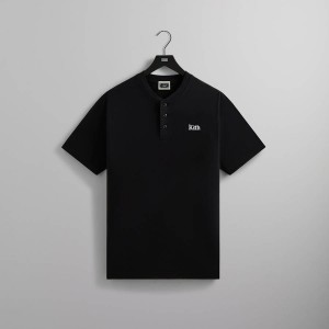 Black Men Kith Huntington T-Shirt | 3876-WQUZF