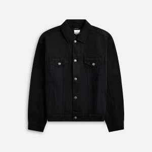 Black Men Kith Ksubi Oh G Replica Eagle Denim Jackets | 9834-ANZHE