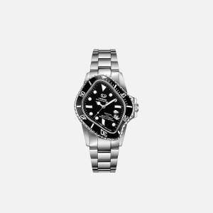Black Men Kith LAARVEE Silver Precision Steel Jewelry | 2590-GKSHN