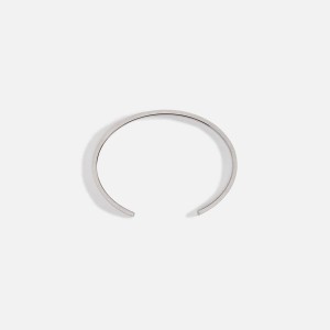 Black Men Kith Le Gramme 15 Grammes Bracelet Slick Brushed 925 Sterling Silver Jewelry | 1839-XIQDN