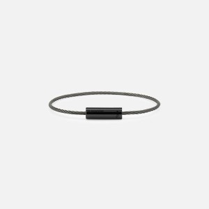 Black Men Kith Le Gramme 5g Polished Ceramic Cable Bracelet Jewelry | 9207-JSGHA