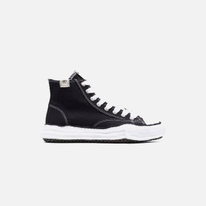 Black Men Kith Maison Mihara Yasuhiro Original Sole Peterson High Sneakers | 0813-GWRQV