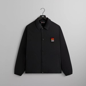 Black Men Kith Marvel | Comics Coaches Jackets | 2694-YQUMK