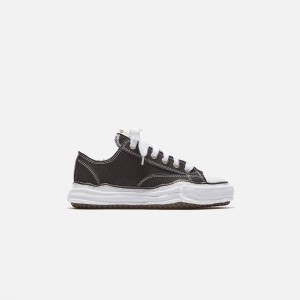 Black Men Kith Mihara Yasuhiro Original Sole Peterson Low Sneakers | 4268-MPHAT