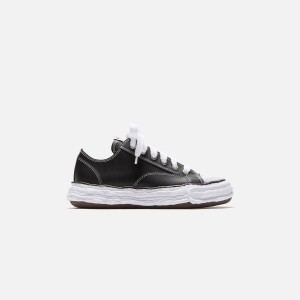 Black Men Kith Mihara Yasuhiro Peterson 23 Low OG Sole Leather Sneakers | 9261-DYPMR