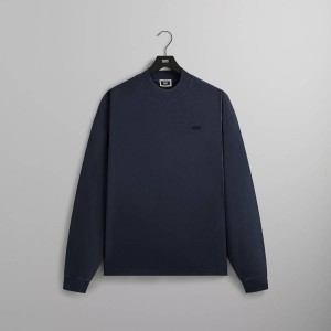 Black Men Kith Mock Neck LAX Shirts | 3687-ABYRI
