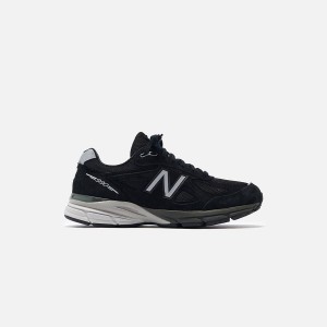 Black Men Kith New Balance Made in USA 990v4 Sneakers | 6027-SKXEN