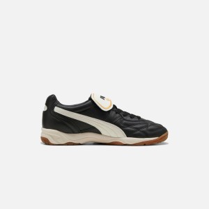 Black Men Kith Puma King Indoor Sneakers | 9351-VWTHK