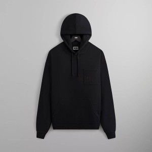 Black Men Kith Quinn Hoodie Sweatshirts | 1835-AMPLJ