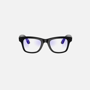 Black Men Kith Ray Ban Meta Wayfarer Sunglasses | 3184-SZPDU