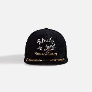 Black Men Kith Rhude Wine Country Souvenir Cap | 0591-JENSG