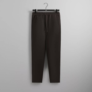 Black Men Kith Ribbon Embroidery Elmhurst Pants | 1436-MDZFJ